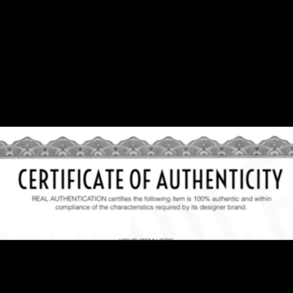 Certificate Of Authentication